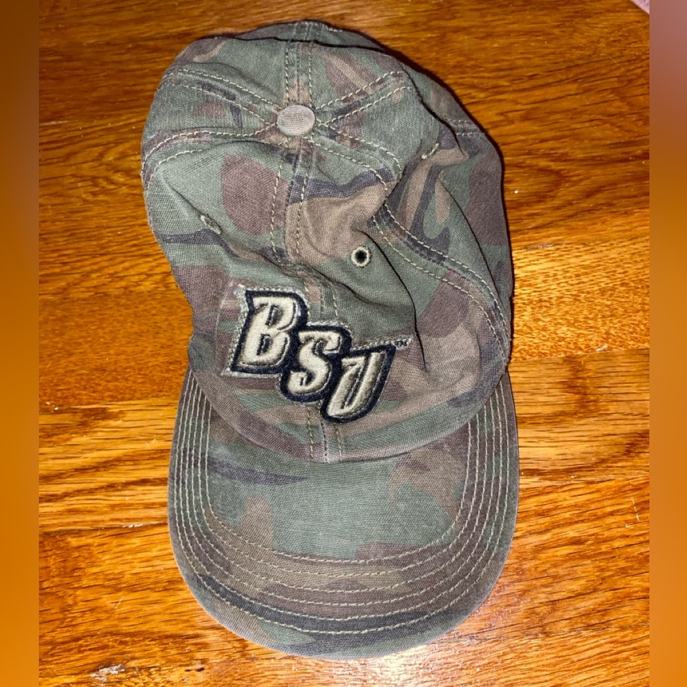 Bridgewater State University camo hat